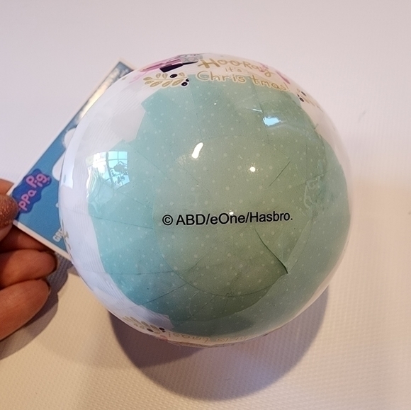 NWT Peppa Pig Christmas‎ Ornament Set of Two - Picture 5 of 11